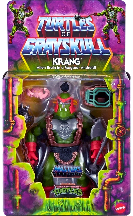 Masters of the Universe - Origins - Turtles of Grayskull - Oversized Krang - Action Figure