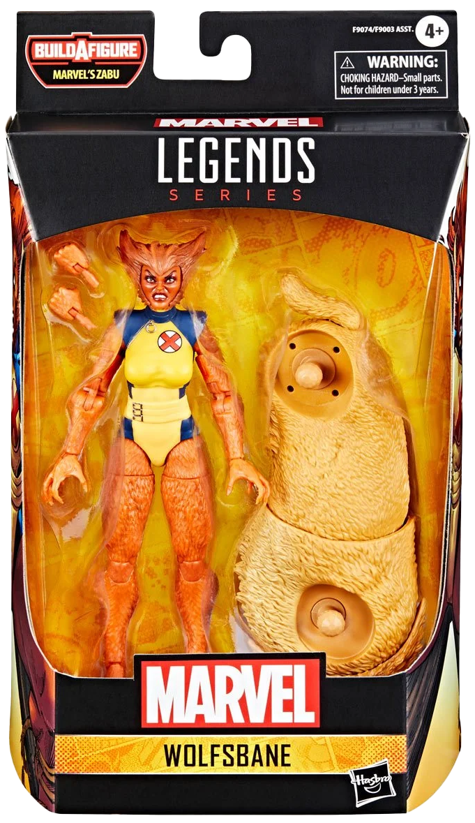 Marvel Legends Zabu Series Wolfsbane 6-Inch Action Figure