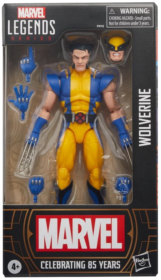 X-Men Marvel Legends Series Wolverine 85th Anniversary Comics 6-Inch Action Figure