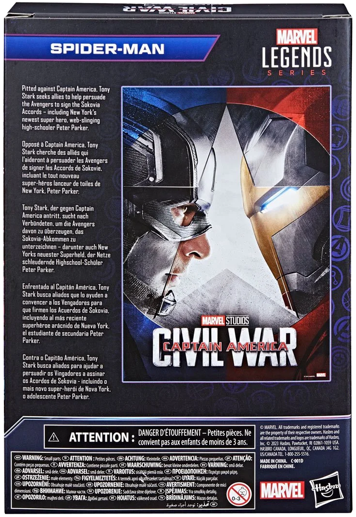 Captain America: Civil War Marvel Legends Spider-Man 6-Inch Action Figure
