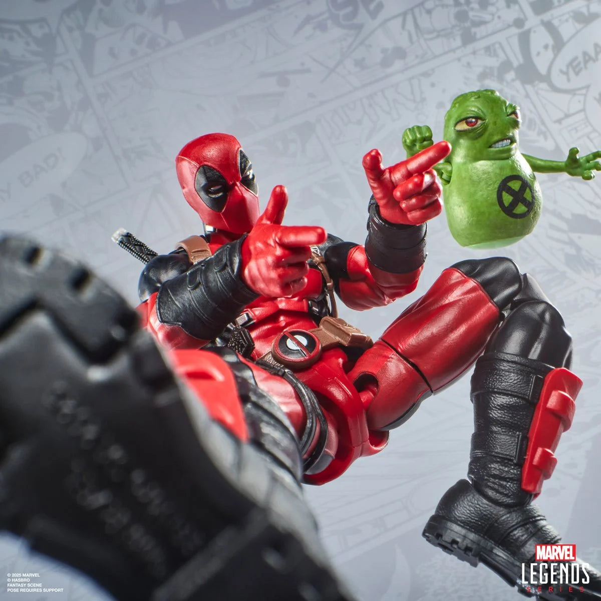 Marvel Legends - Maximum Series - Dead Pool and Drop - 6-Inch Action Figure