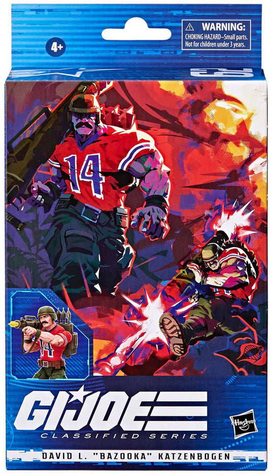G.I. Joe Classified Series 6-Inch David L. Bazooka Katzenbogen Action Figure