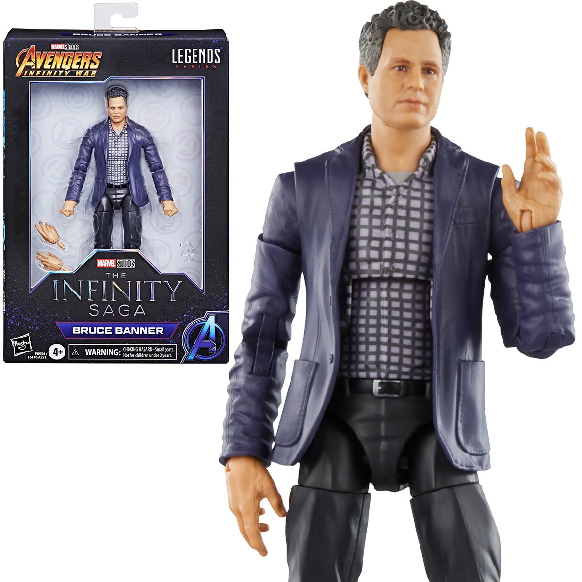 Avengers: Infinity War Marvel Legends Bruce Banner 6-Inch Action Figure