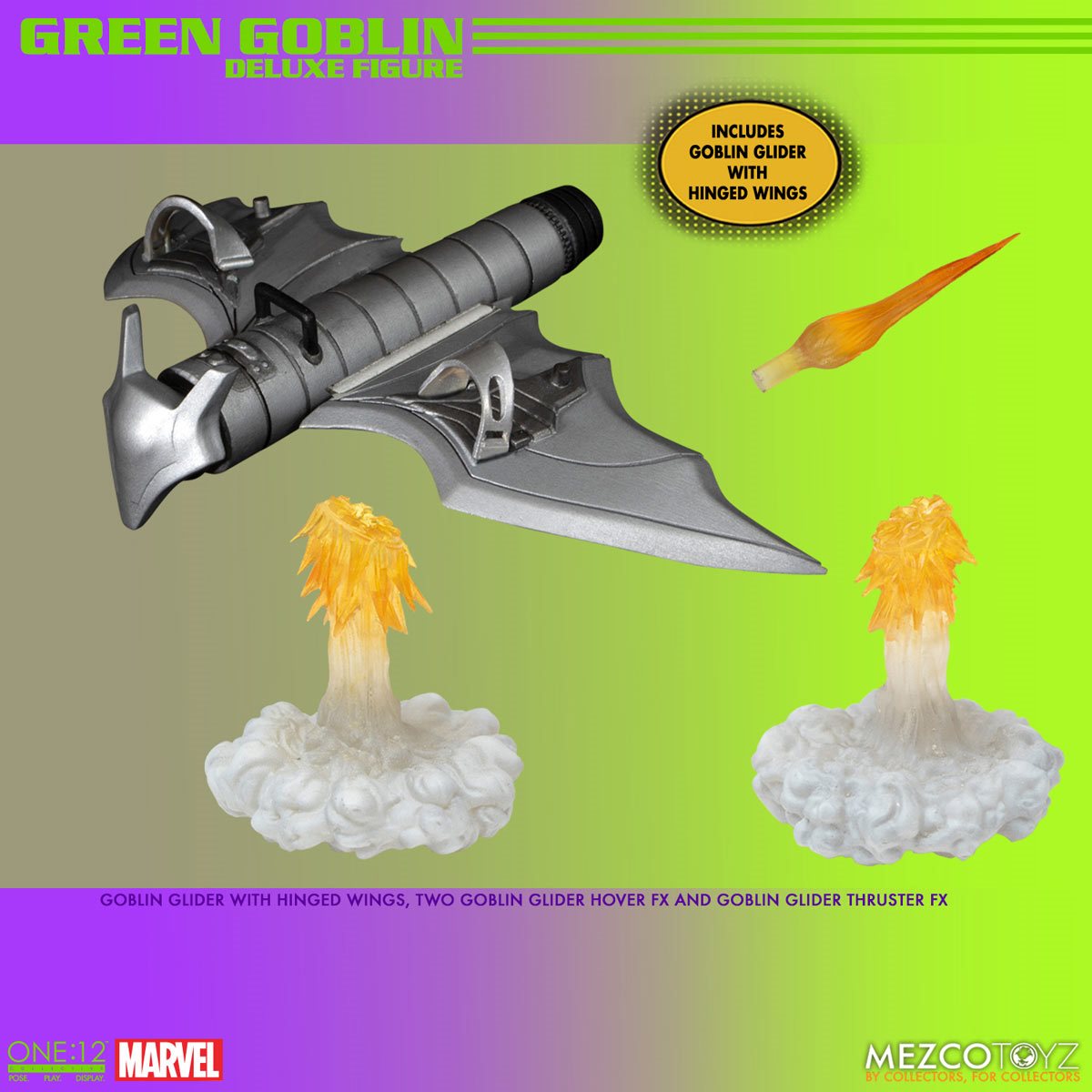 MEZCO - Spider-Man Green Goblin Deluxe Edition One:12 Collective Action Figure
