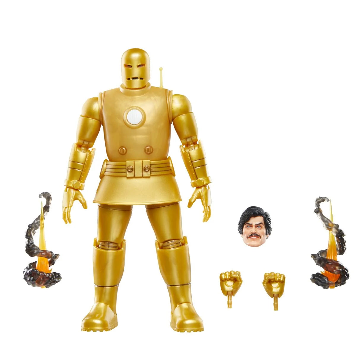 Iron Man Marvel Legends Iron Man (Model 01 - Gold) 6-Inch Action Figure