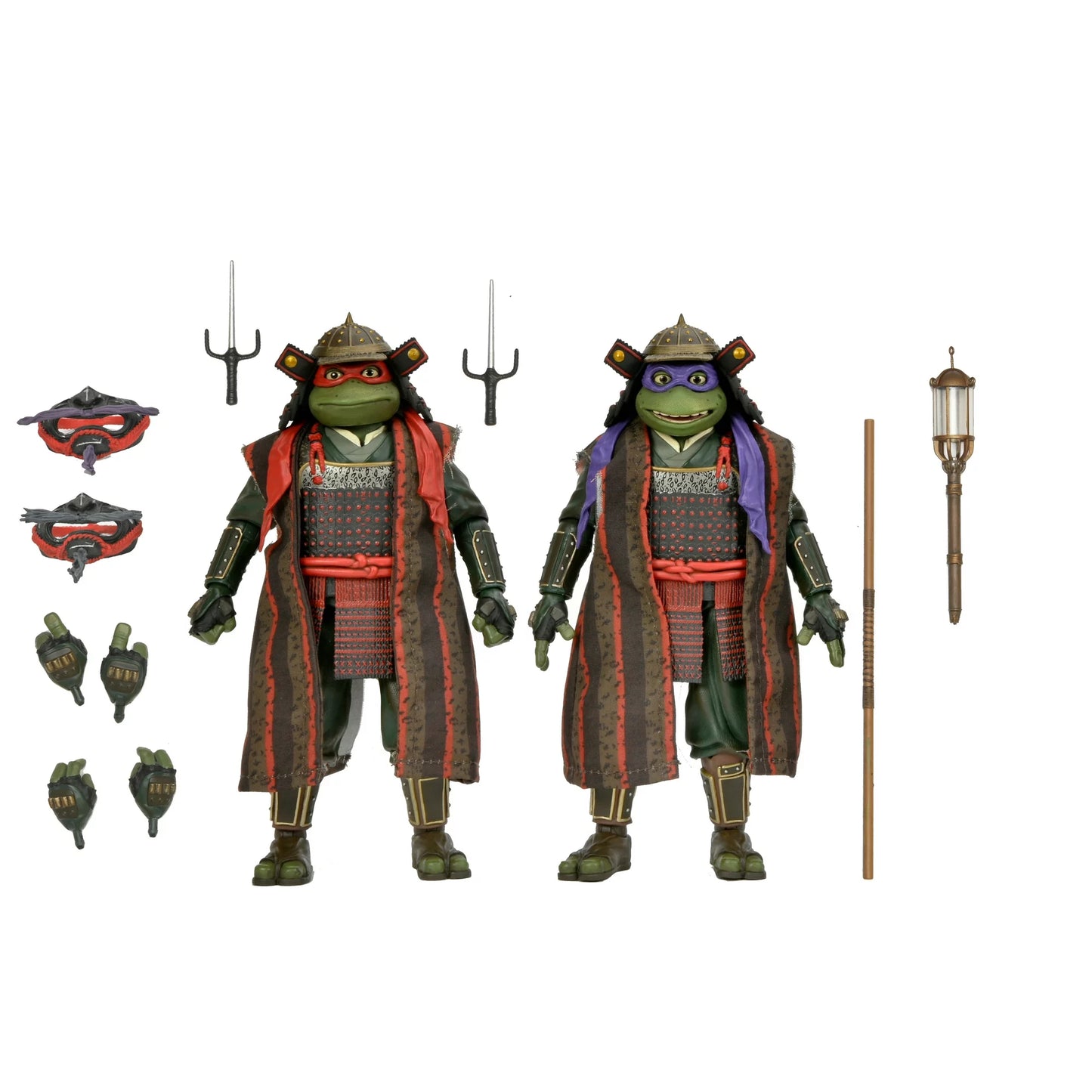 NECA - Teenage Mutant Ninja Turtles 3 (Movie) - Turtles in Time - Donatello & Raphael 2 Pack