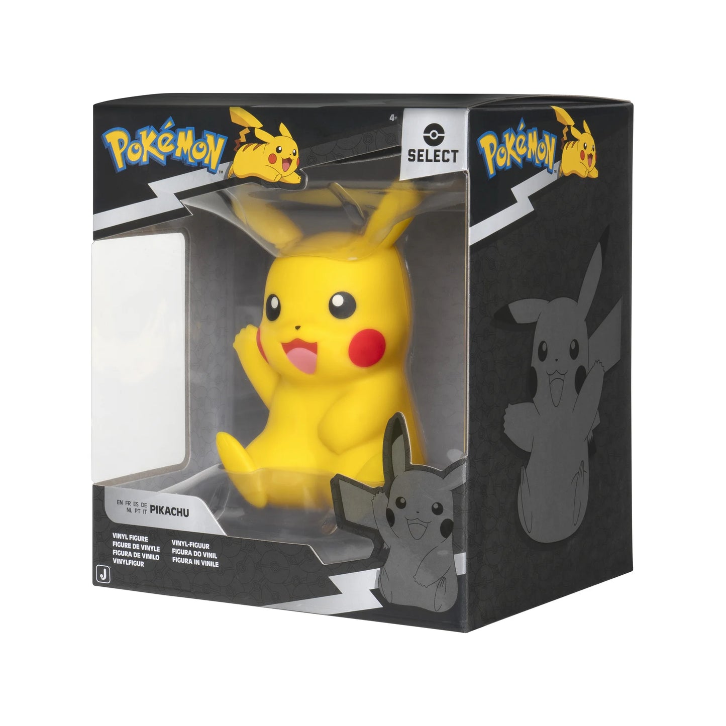 Jazwares - Pokemon - Series 4 - Pikachu - 4 inch Vinyl Figure