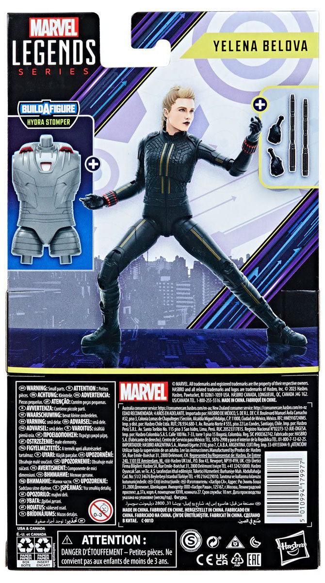 Marvel Legends Disney+ Series Yelena Belova 6-Inch Action Figure