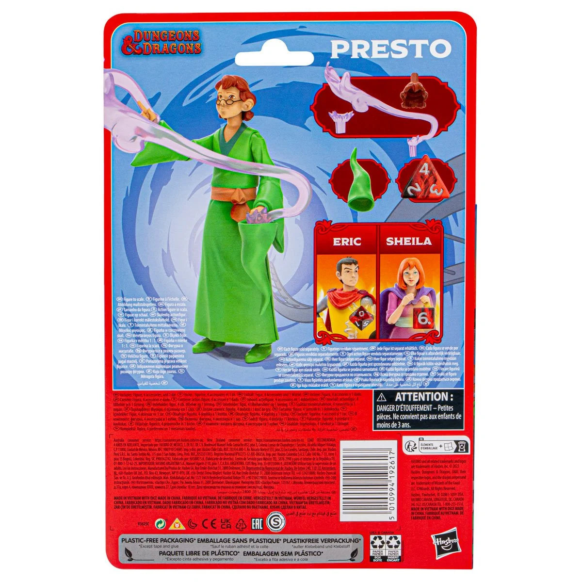 Dungeons & Dragons Cartoon Series Presto 6-Inch Action Figure