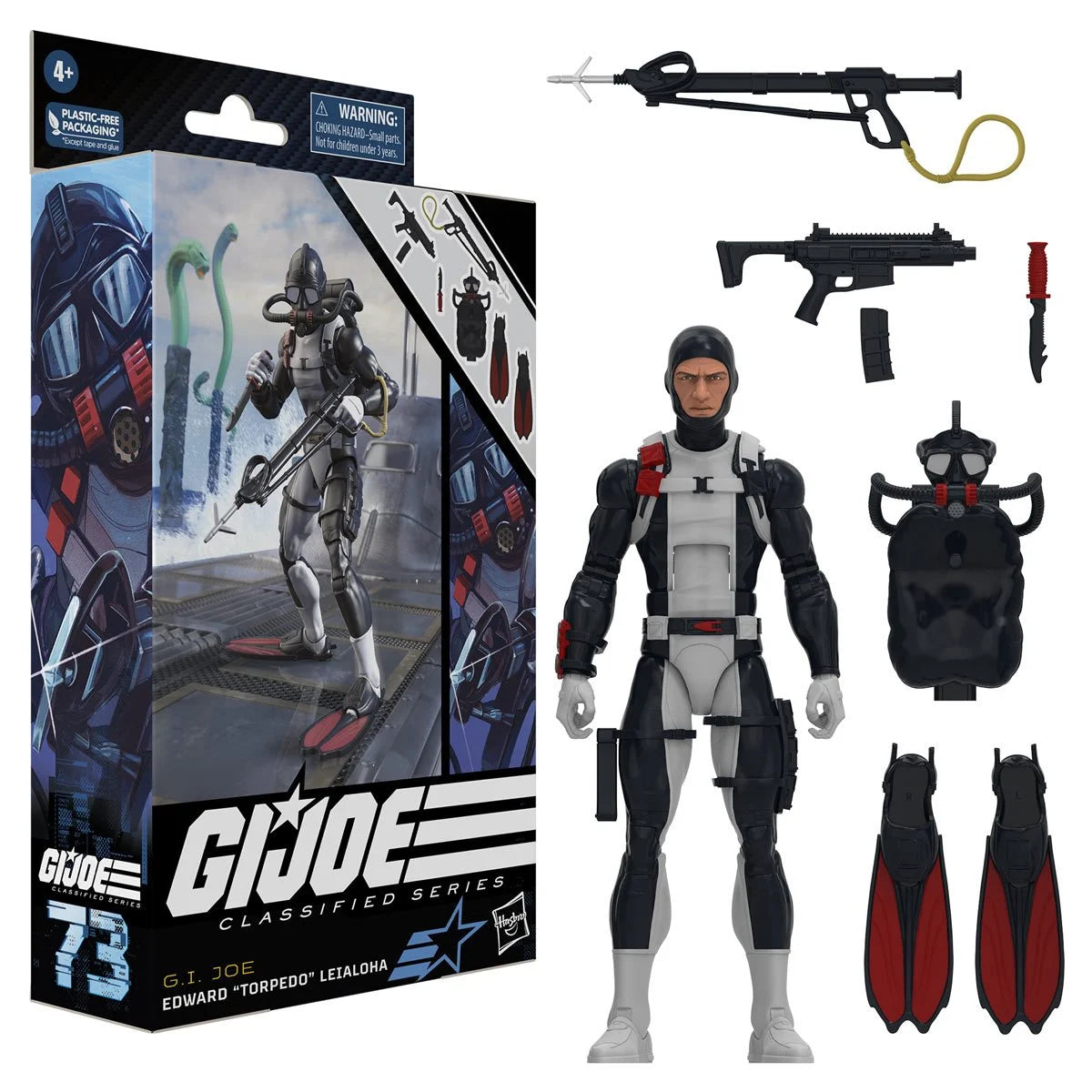 G.I. Joe Classified Series 6-Inch Edward Torpedo Leiaioha Action Figure