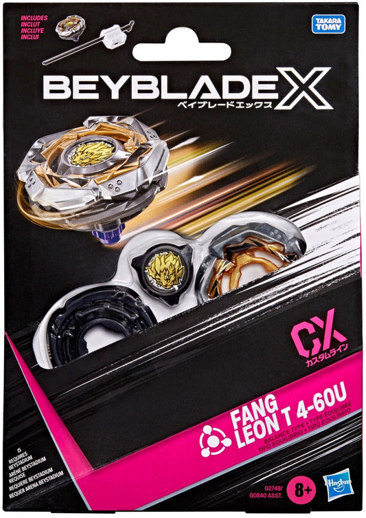 Beybalde X - Fang - Leon T 4-60U - CX Starter Pack Set