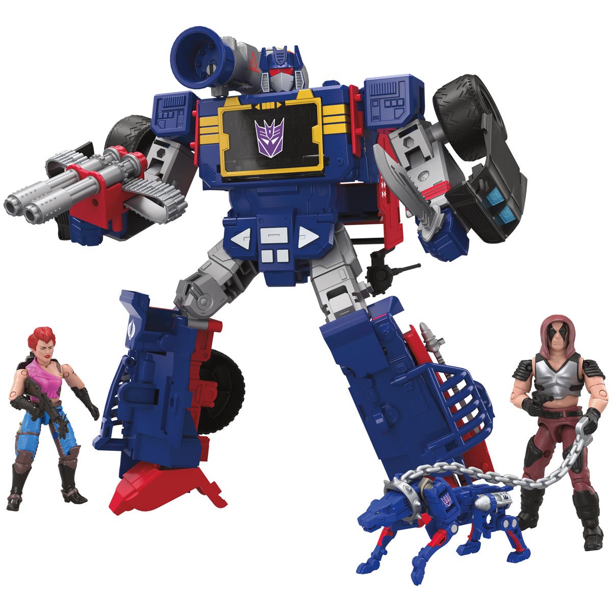 Transformers Collaborative G.I. Joe Mash-Up Soundwave Dreadnok Thunder Machine