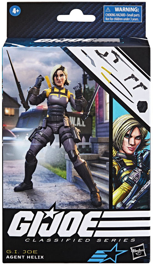 G.I. Joe Classified Series Agent Helix 6-Inch Action Figure