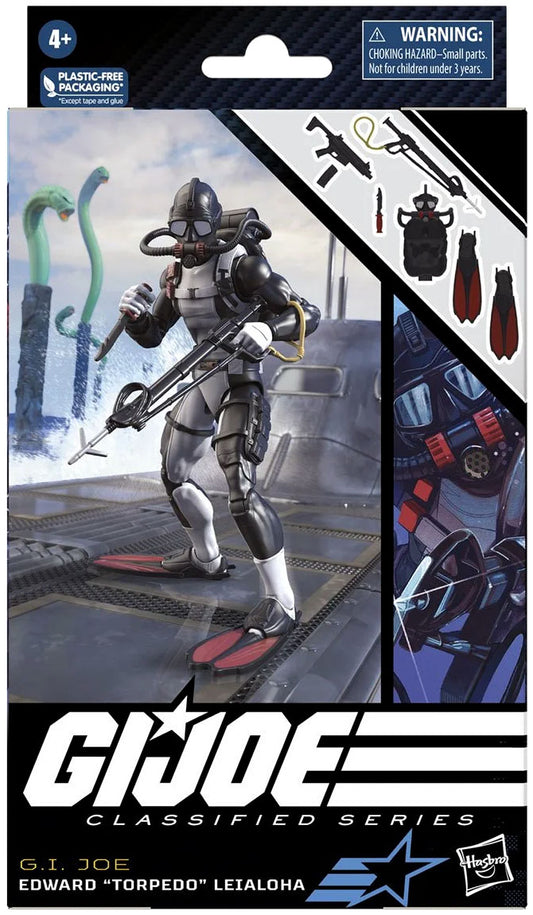 G.I. Joe Classified Series 6-Inch Edward Torpedo Leiaioha Action Figure