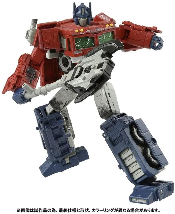 Transformers - Premium Finish Optimus Prime PF WFC-01 Voyager War for Cybertron