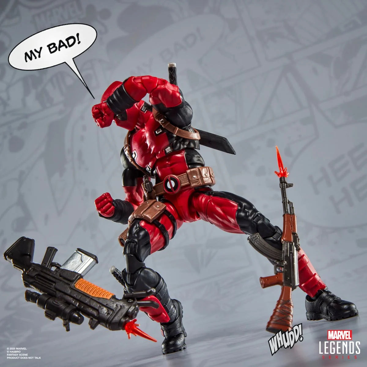 Marvel Legends - Maximum Series - Dead Pool and Drop - 6-Inch Action Figure