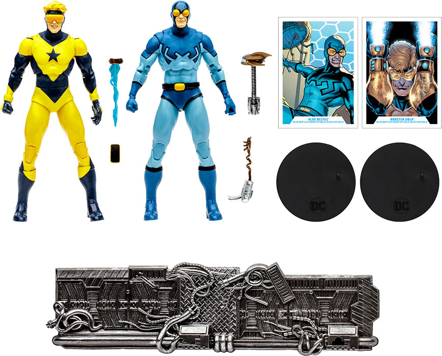 DC Multiverse - Blue Beetle & Booster Gold2-Pack