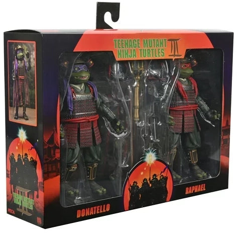 NECA - Teenage Mutant Ninja Turtles 3 (Movie) - Turtles in Time - Donatello & Raphael 2 Pack