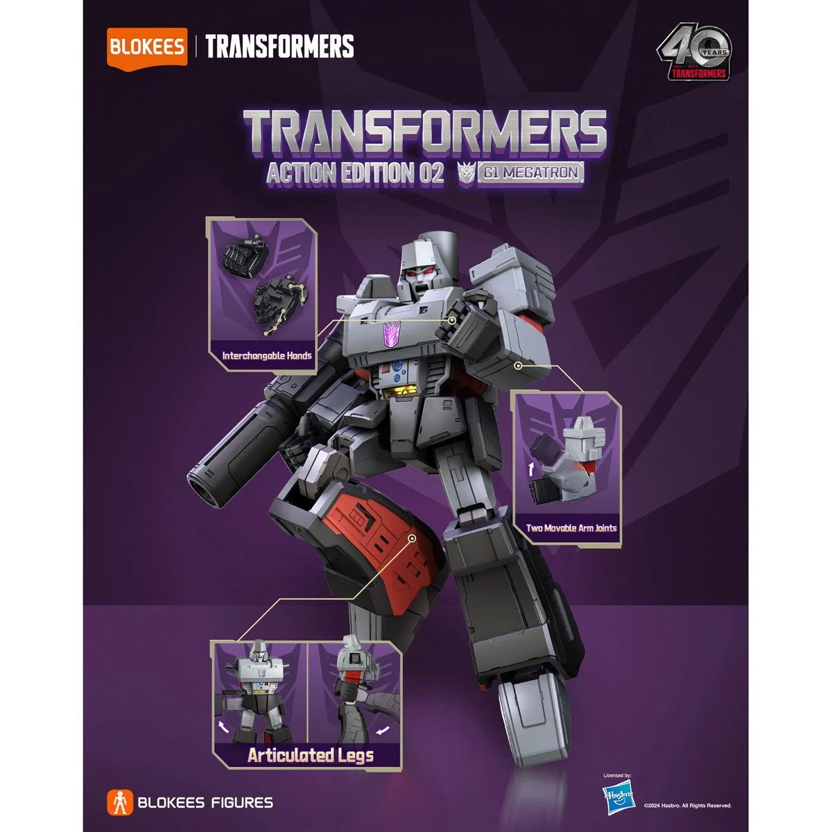 Blokees - Transformers - Action Edition - G1 Megatron