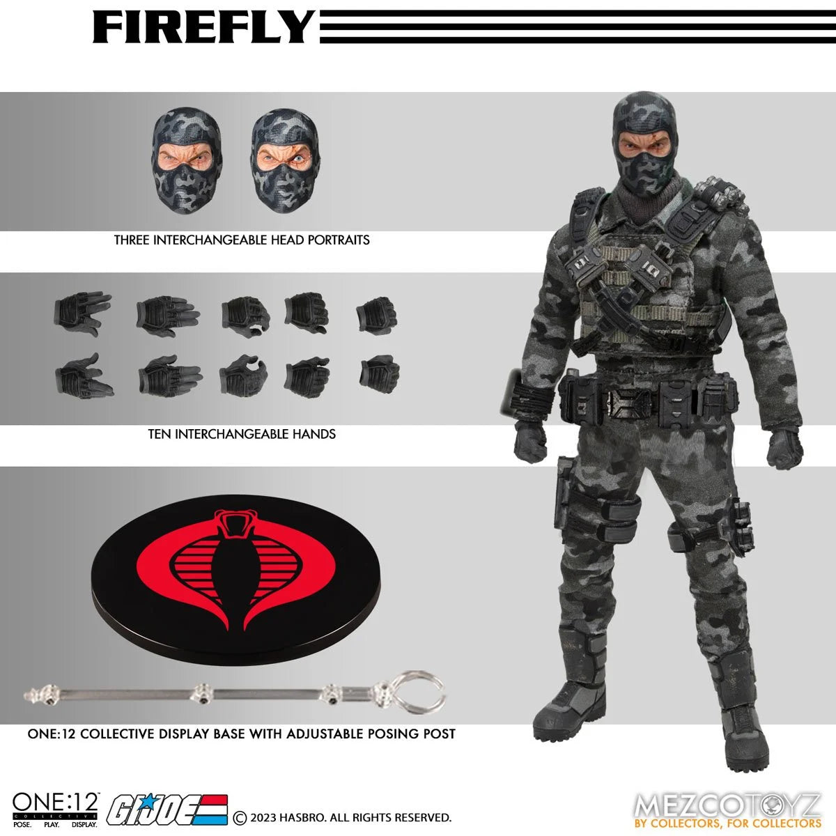 MEZCO - G.I. Joe Firefly One:12 Collective Action Figure