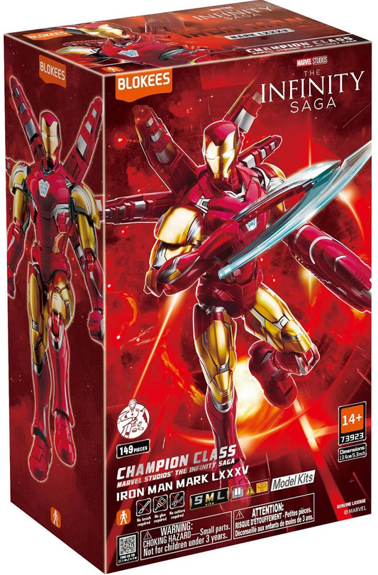 BLOKEES - Marvel Infinity Saga - Iron Man MK85 - Champion Class - CC01 - Model Kit
