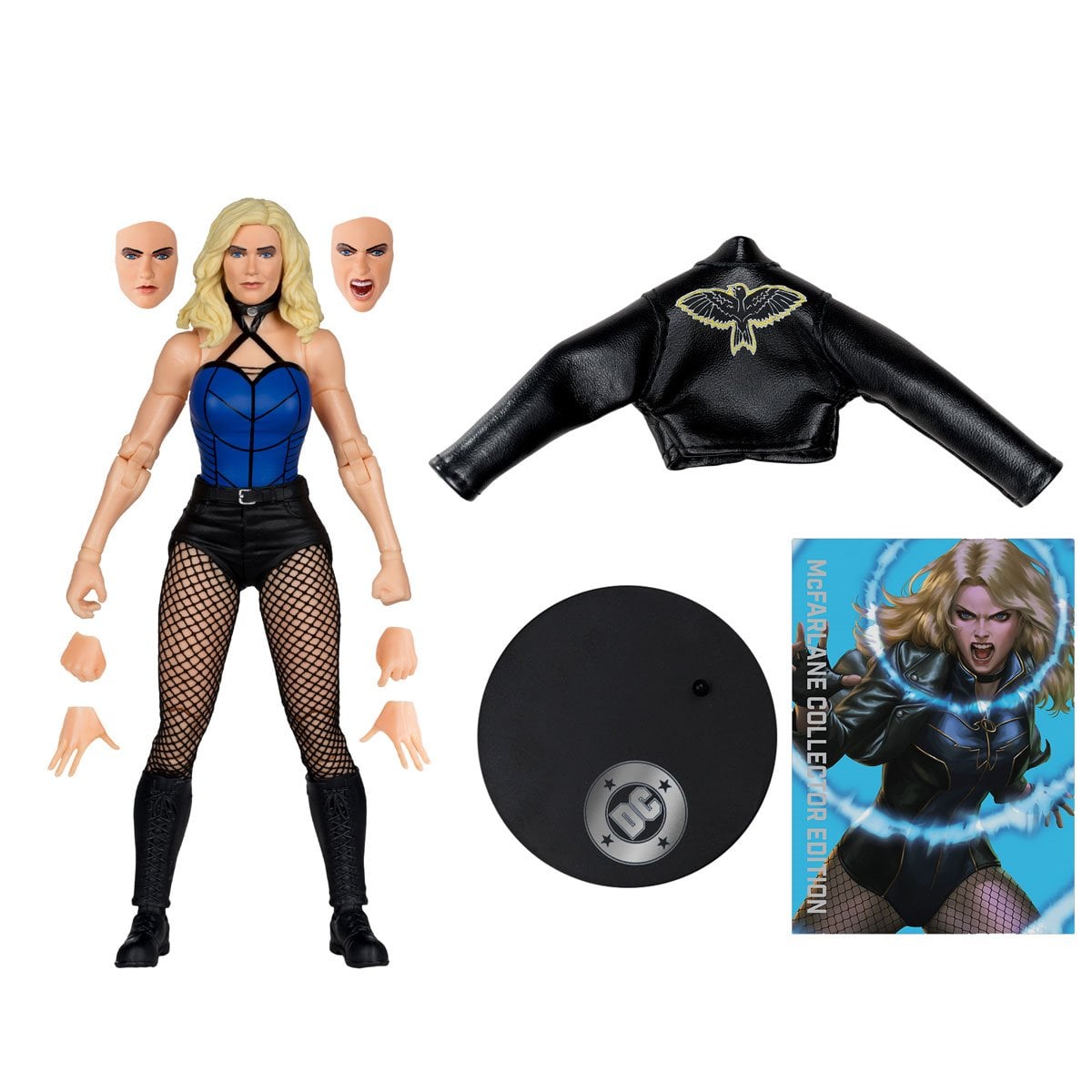 McFarlane - Mcfarlane Collector Edition Wave 14 - Black Canary - DC Rebirth #54
