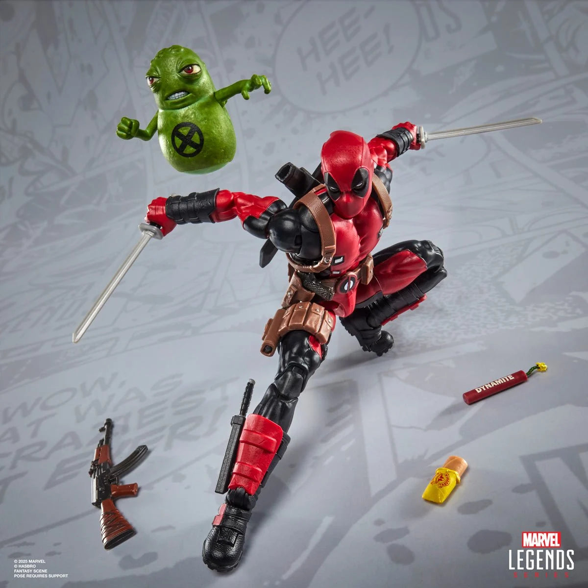 Marvel Legends - Maximum Series - Dead Pool and Drop - 6-Inch Action Figure