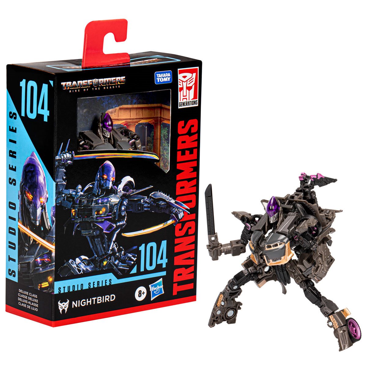 Transformers Studio Series Deluxe Class Rise of the Beasts Nightbird