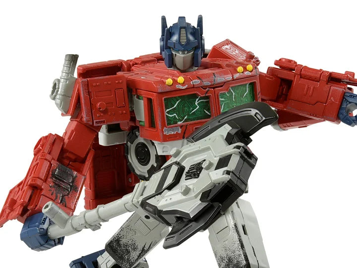 Transformers - Premium Finish Optimus Prime PF WFC-01 Voyager War for Cybertron