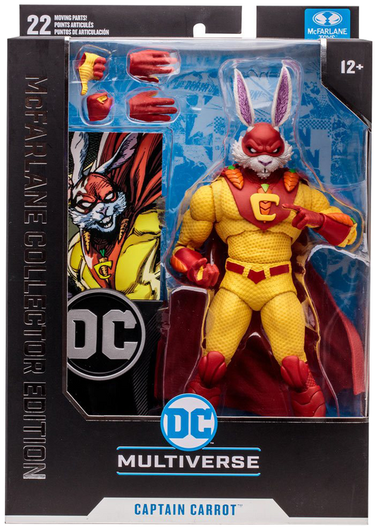 DC McFarlane Collector Edition Wave 3 Captain Carrot Justice League Incarnate
