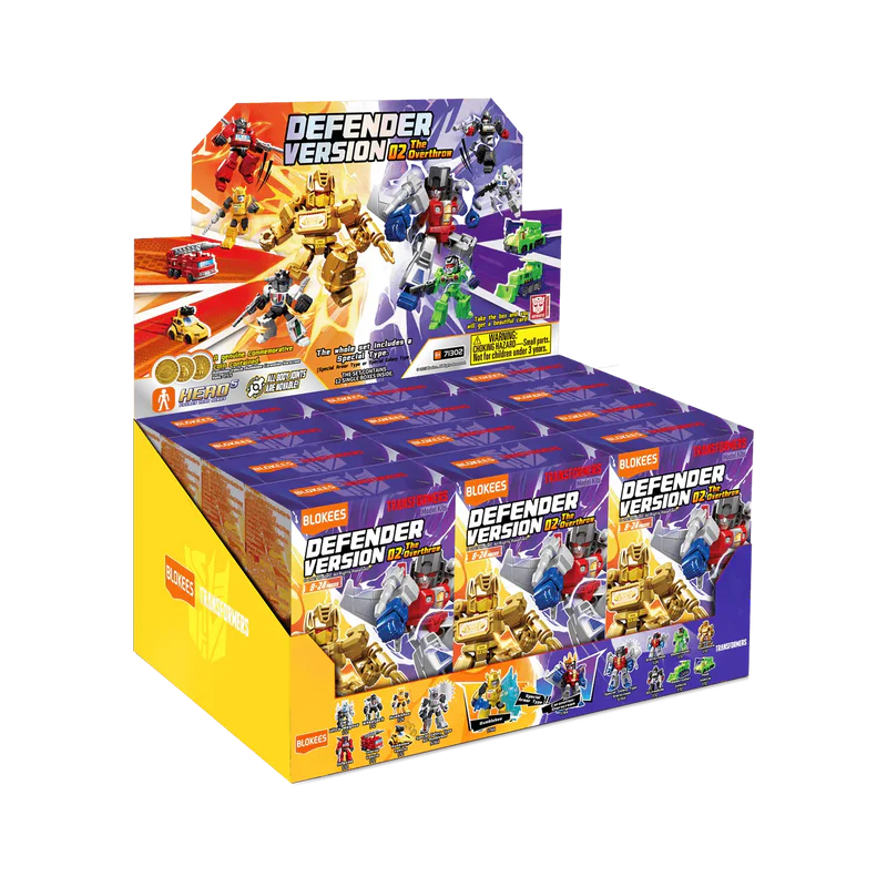 Blokees - Transformers - Defender Version 02- The Overthrow - Case of 12