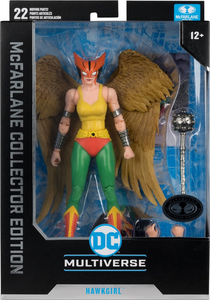 DC Multiverse - Mcfarlane Collector Edition - Hawkgirl - Platinum