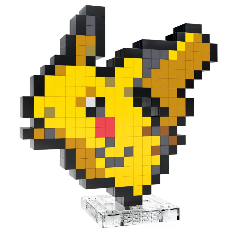 MEGA - Pokemon - Pikachu - Building Toy Kit (400 Pieces) Retro Set for Collectors