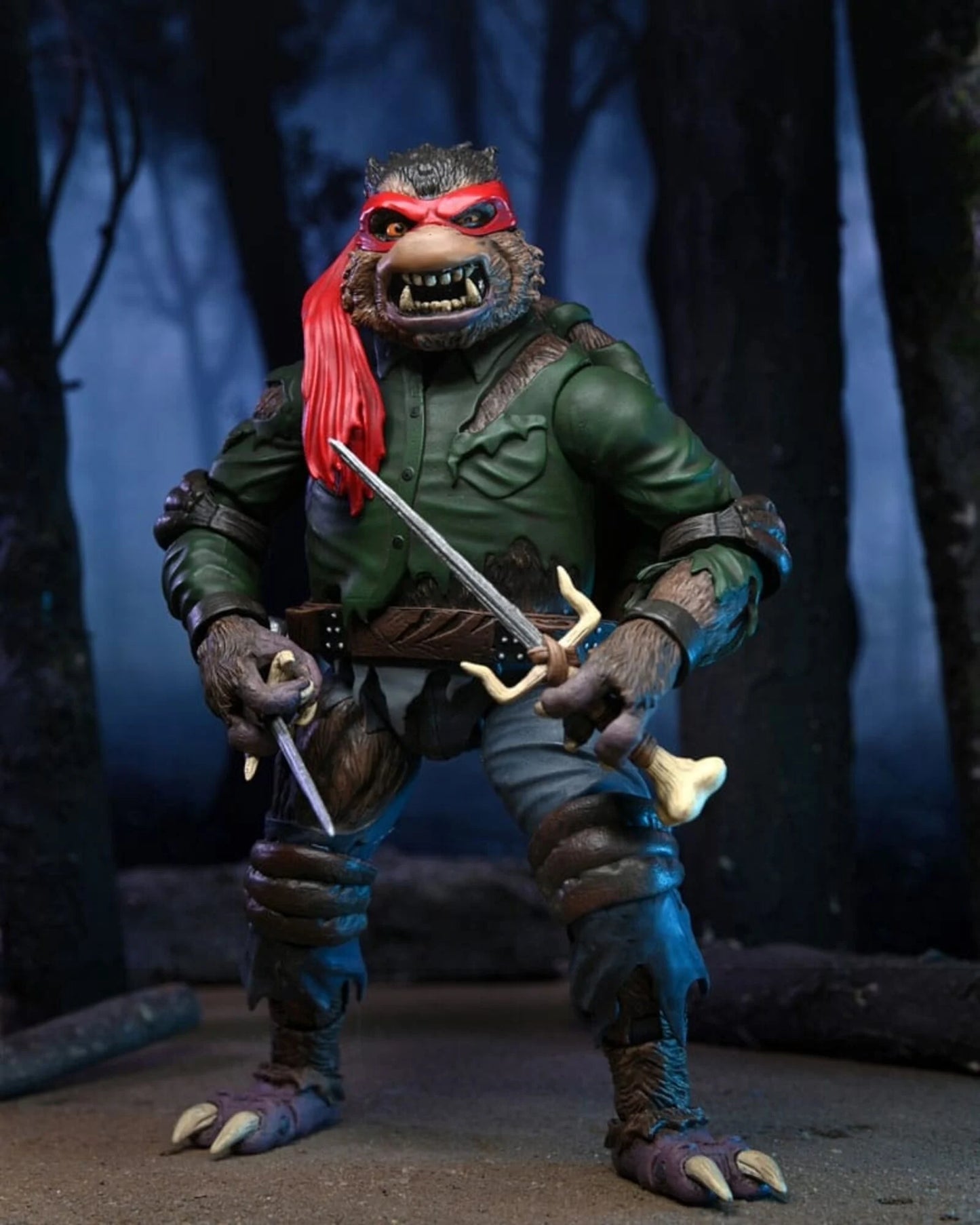 NECA -  Universal Monsters -  Teenage Mutant Ninja Turtles Raphael as the Wolfman