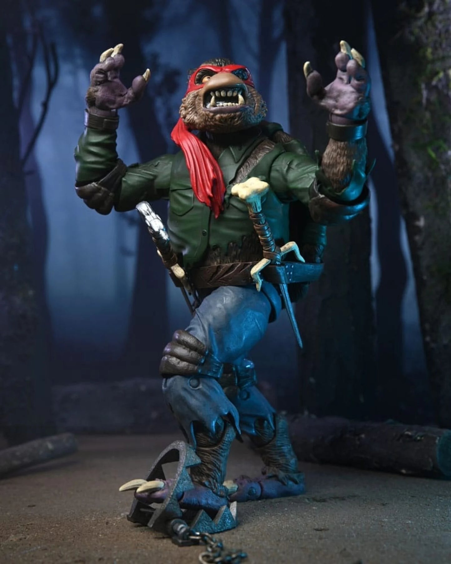 NECA -  Universal Monsters -  Teenage Mutant Ninja Turtles Raphael as the Wolfman