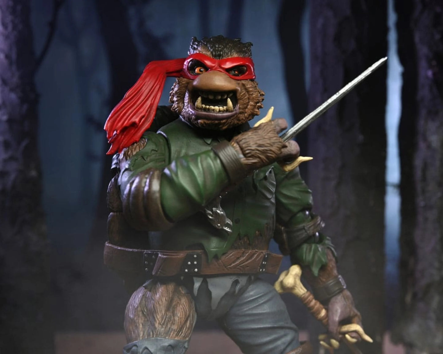 NECA -  Universal Monsters -  Teenage Mutant Ninja Turtles Raphael as the Wolfman