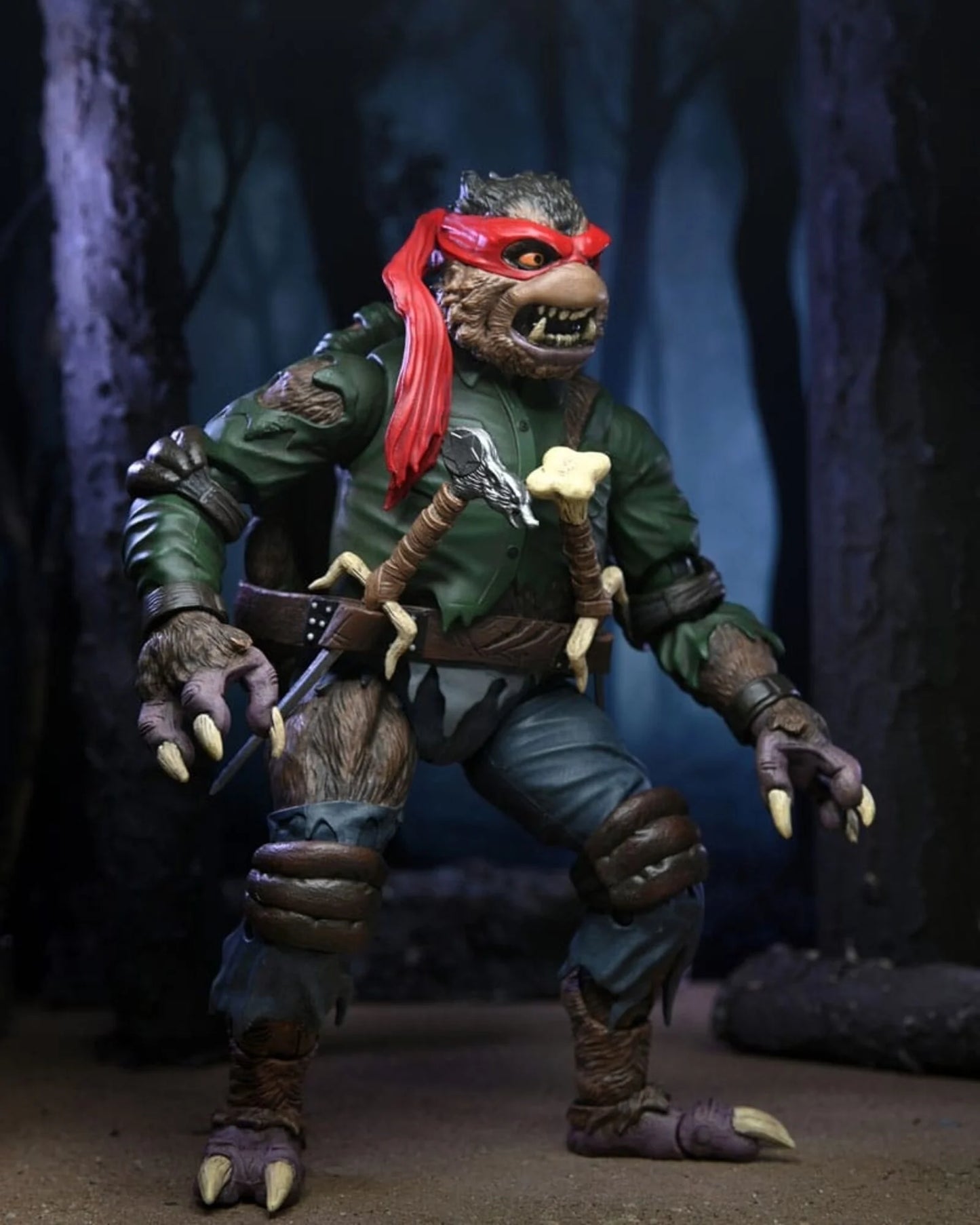 NECA -  Universal Monsters -  Teenage Mutant Ninja Turtles Raphael as the Wolfman