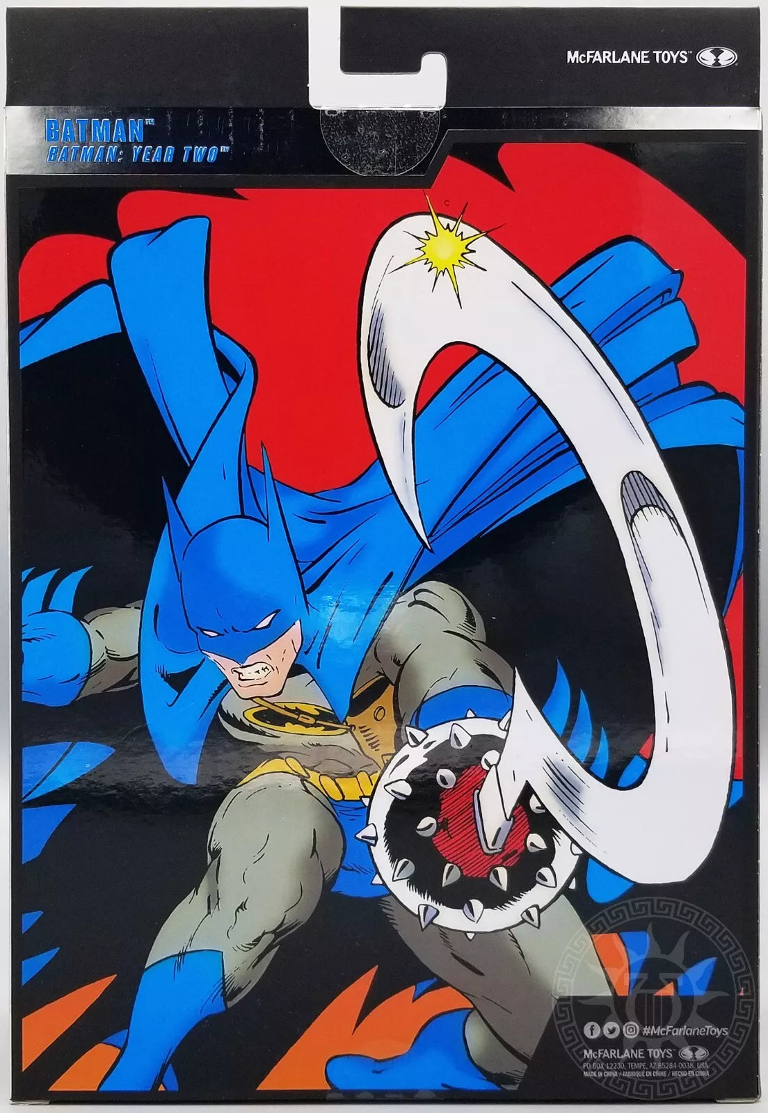 McFarlane Toys - DC Multiverse 7.8" Batman (Batman: Year Two) Collector Edition Figure - Chase
