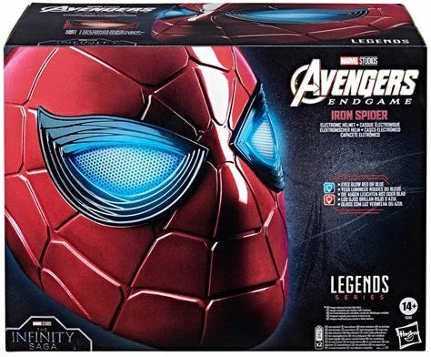 Marvel Legends - Avengers End Game - Spider-Man - Iron Spider Electronic Helmet