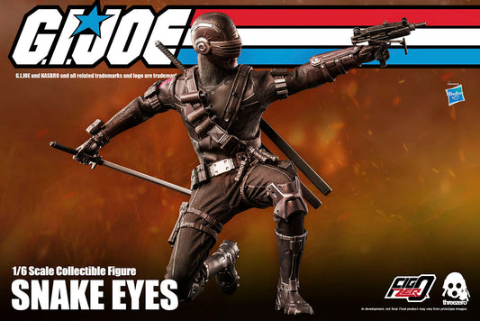 ThreeZero - G.I. Joe - Snake Eyes - 1/6 Scale Action Figure 12”
