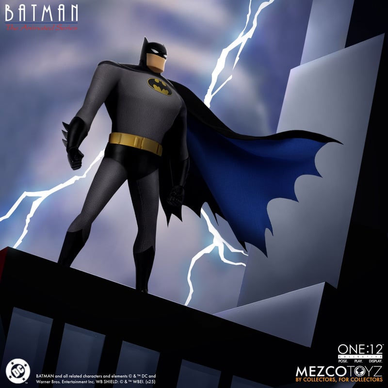 Mezco - Batman: The Animated Series - One:12 Collective - Batman - 6" Action Figure