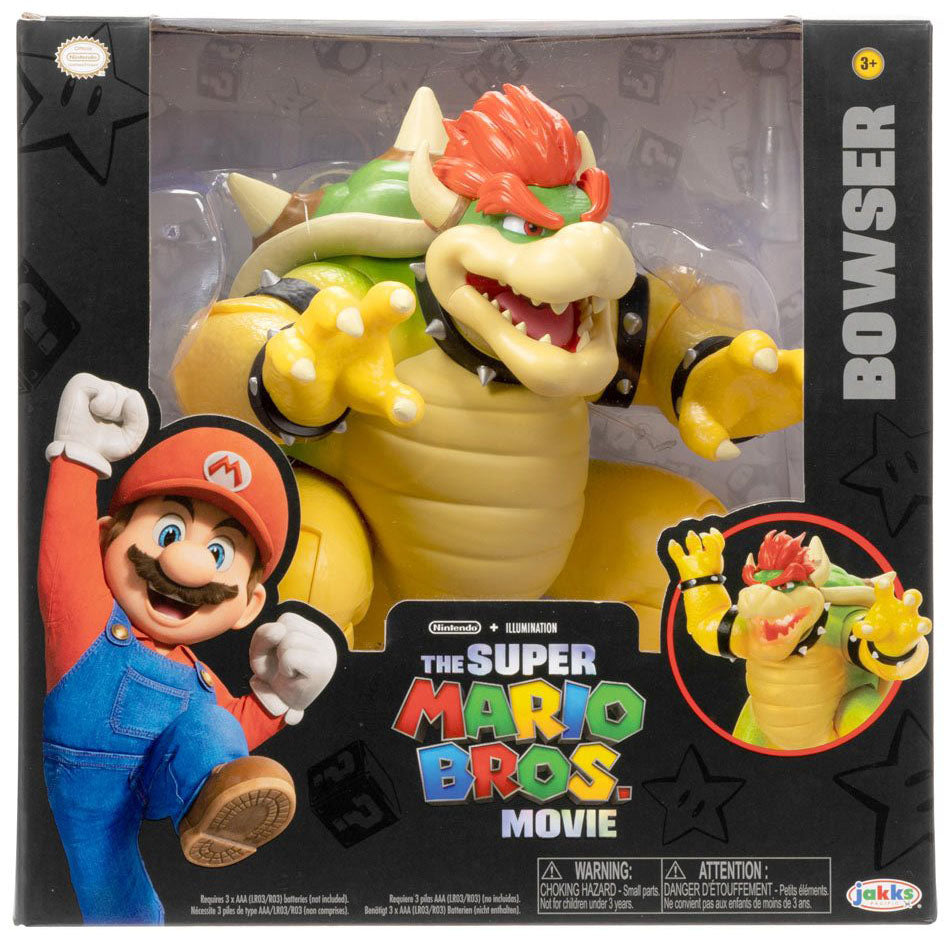 The Super Mario Bros. Movie Fire Breathing Bowser 7-Inch Figure