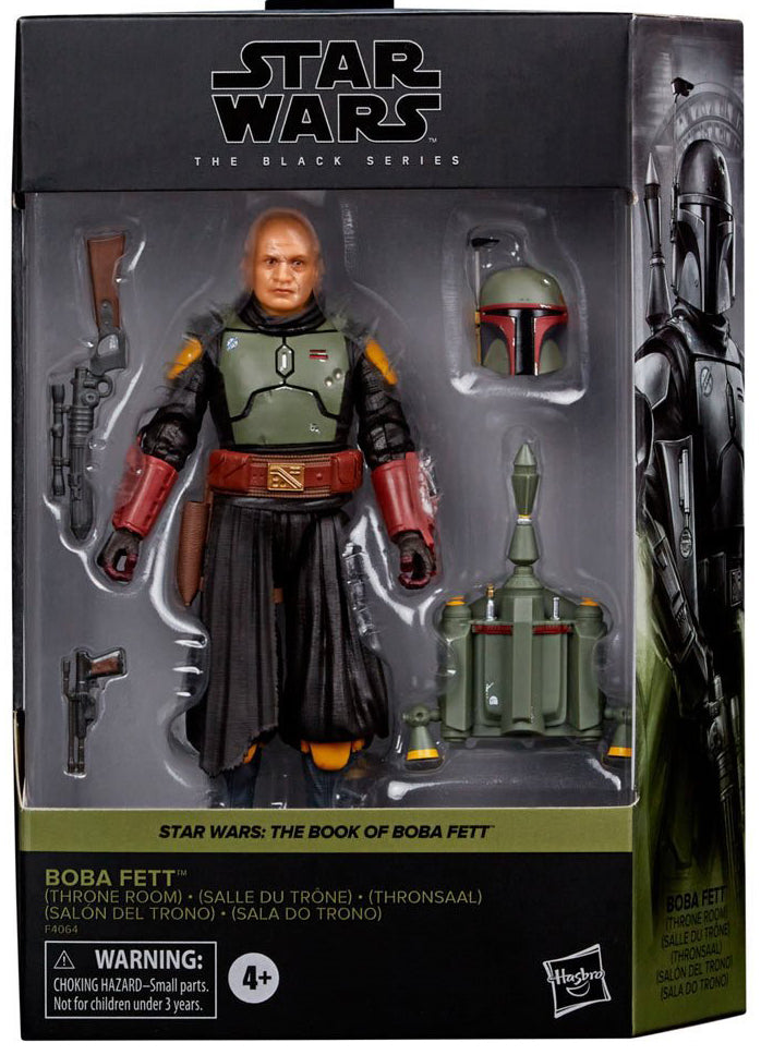 Star Wars - The Black Series -Boba Fett (Throne Room) Deluxe 6-Inch Action Figure
