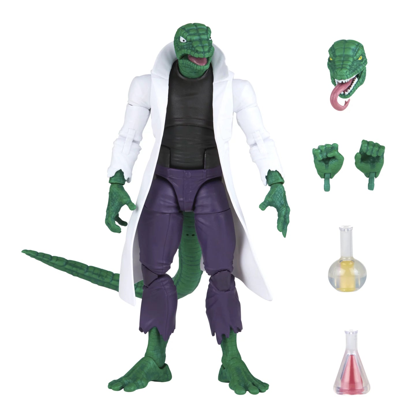 Marvel Legends Series Spider-Man 6-inch Marvel’s Lizard Retro Action Figure
