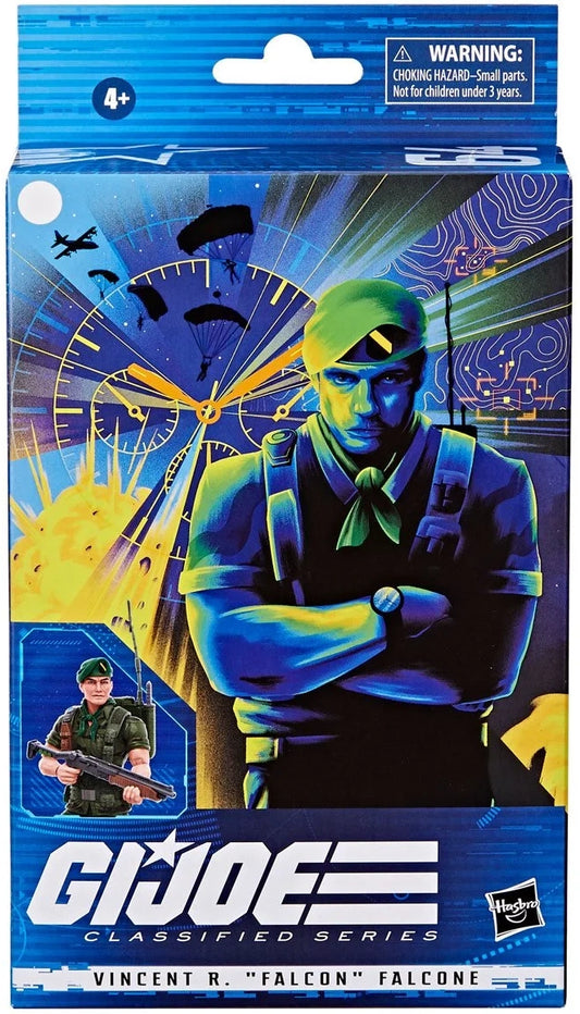 G.I. Joe Classified Series 6-Inch Vincent R. Falcon Falcone Action Figure
