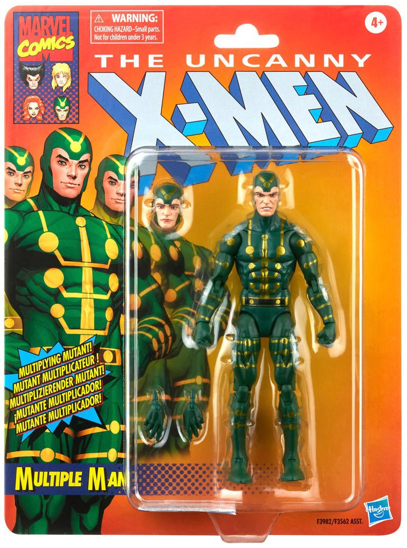 X Men Marvel Legends Retro Multiple Man 6 Inch Action Figure