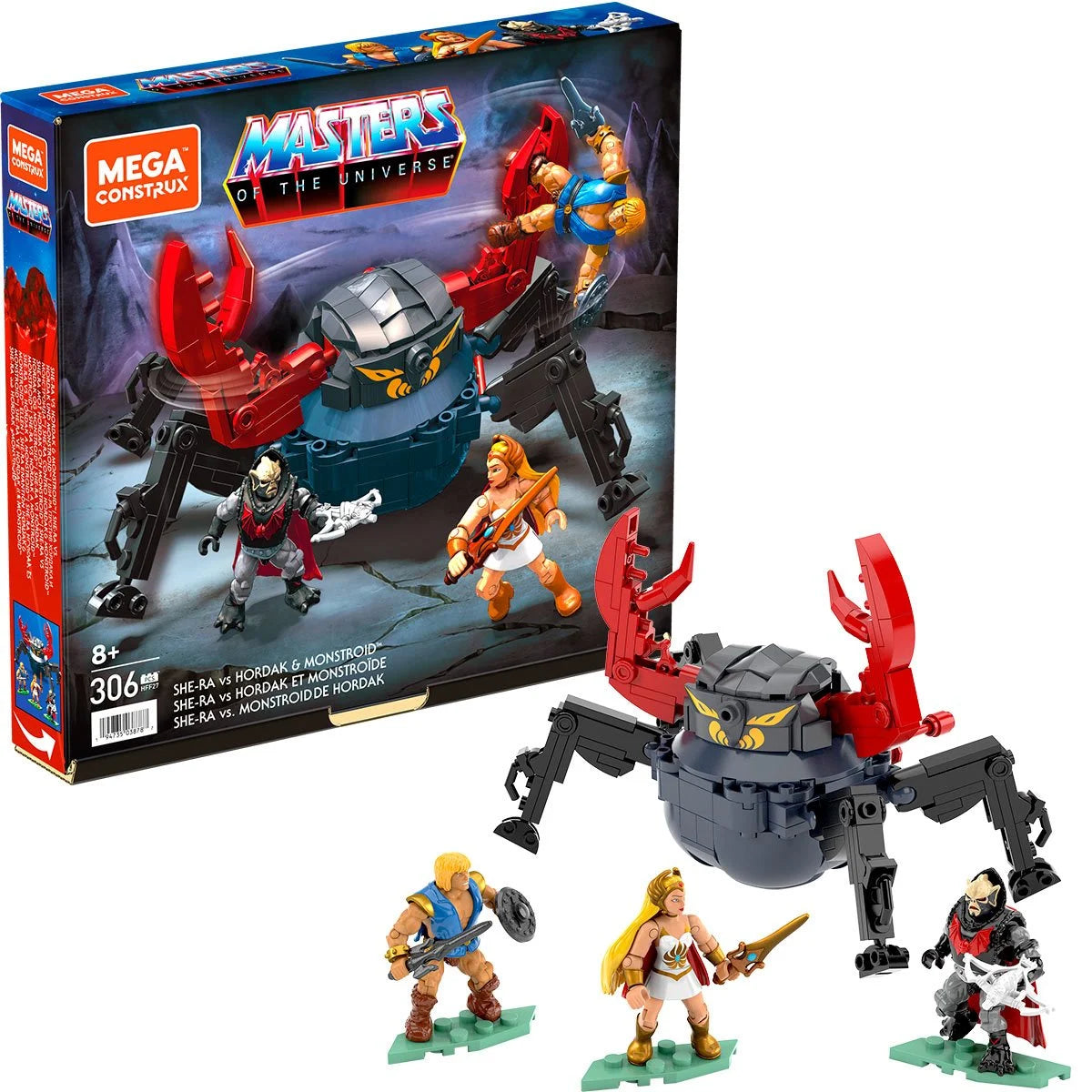Mega Construx Masters of the Universe She-Ra vs. Hordak and Monstroid