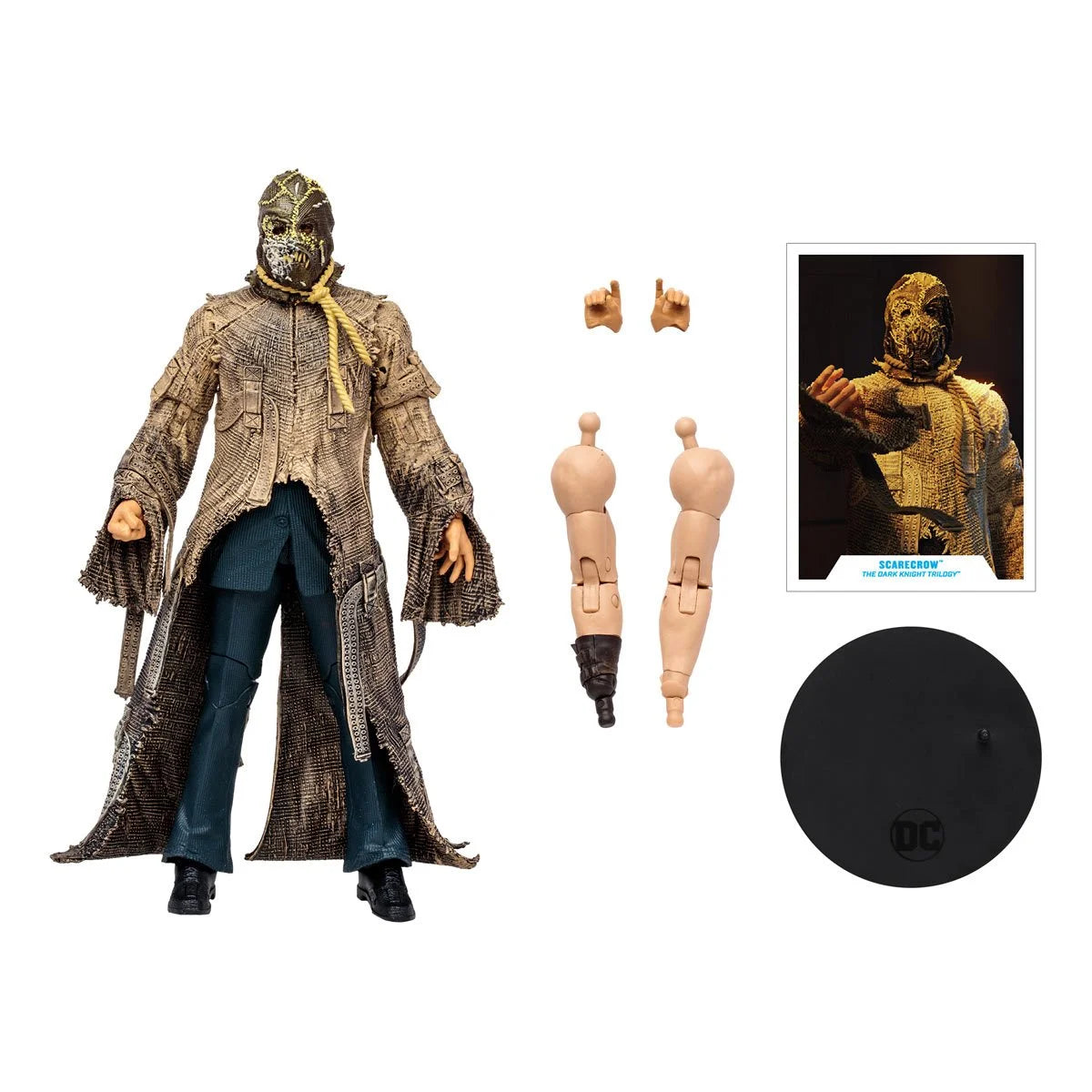 Pre-Order - DC Build-A The Dark Knight Trilogy Scarecrow 7-Inch Scale Action Figure