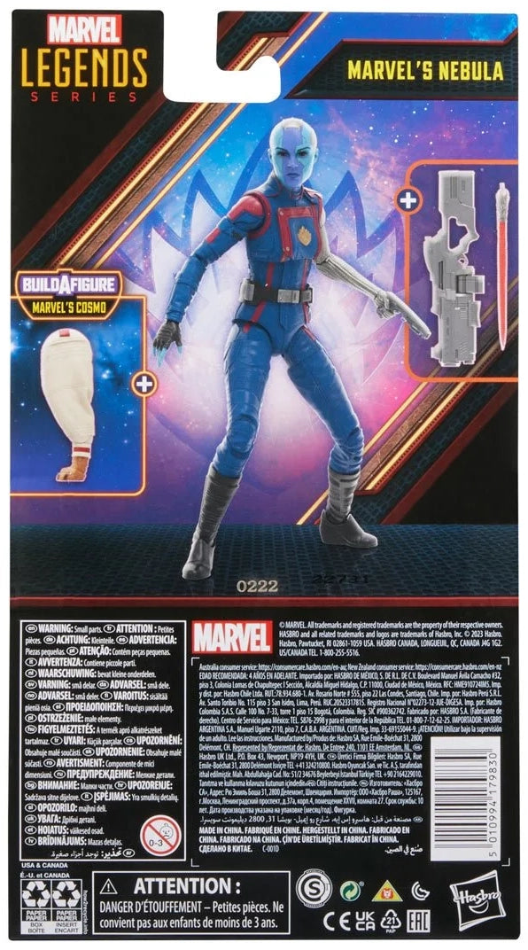 Guardians of the Galaxy Vol. 3 Marvel Legends Nebula 6-Inch Action Figure
