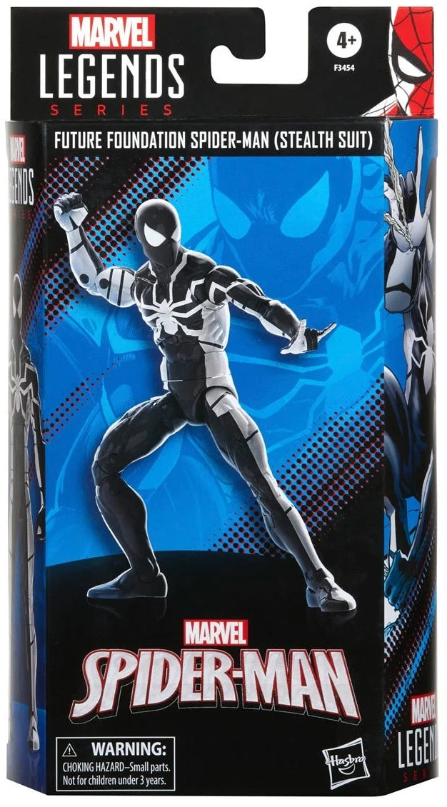 Spider-Man Marvel Legends Future Foundation Spider-Man (Stealth Suit) 6-inch Action Figure